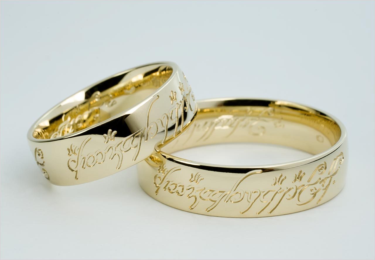 Obrączki elfickie władca pierścienia
