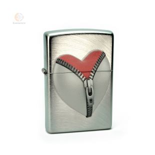 Zapalniczka Zippo Heart Zipper z Twoim grawerem
